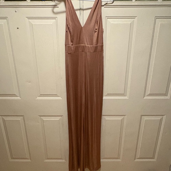 Charlotte Russe Tan Maxi Dress - Picture 2 of 5